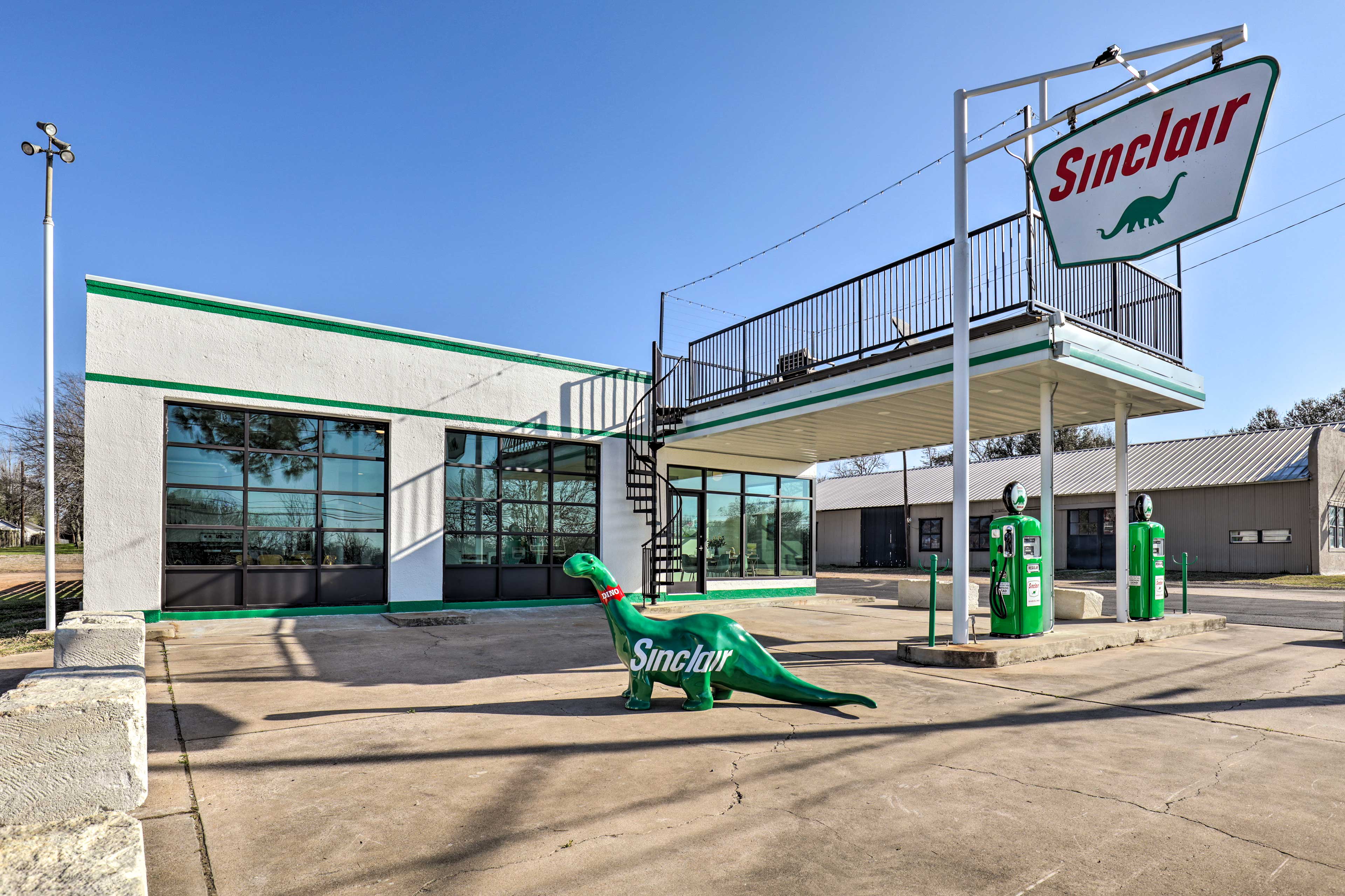 Unique Texas Home in Converted Gas Station! Schulenburg, TX Evolve