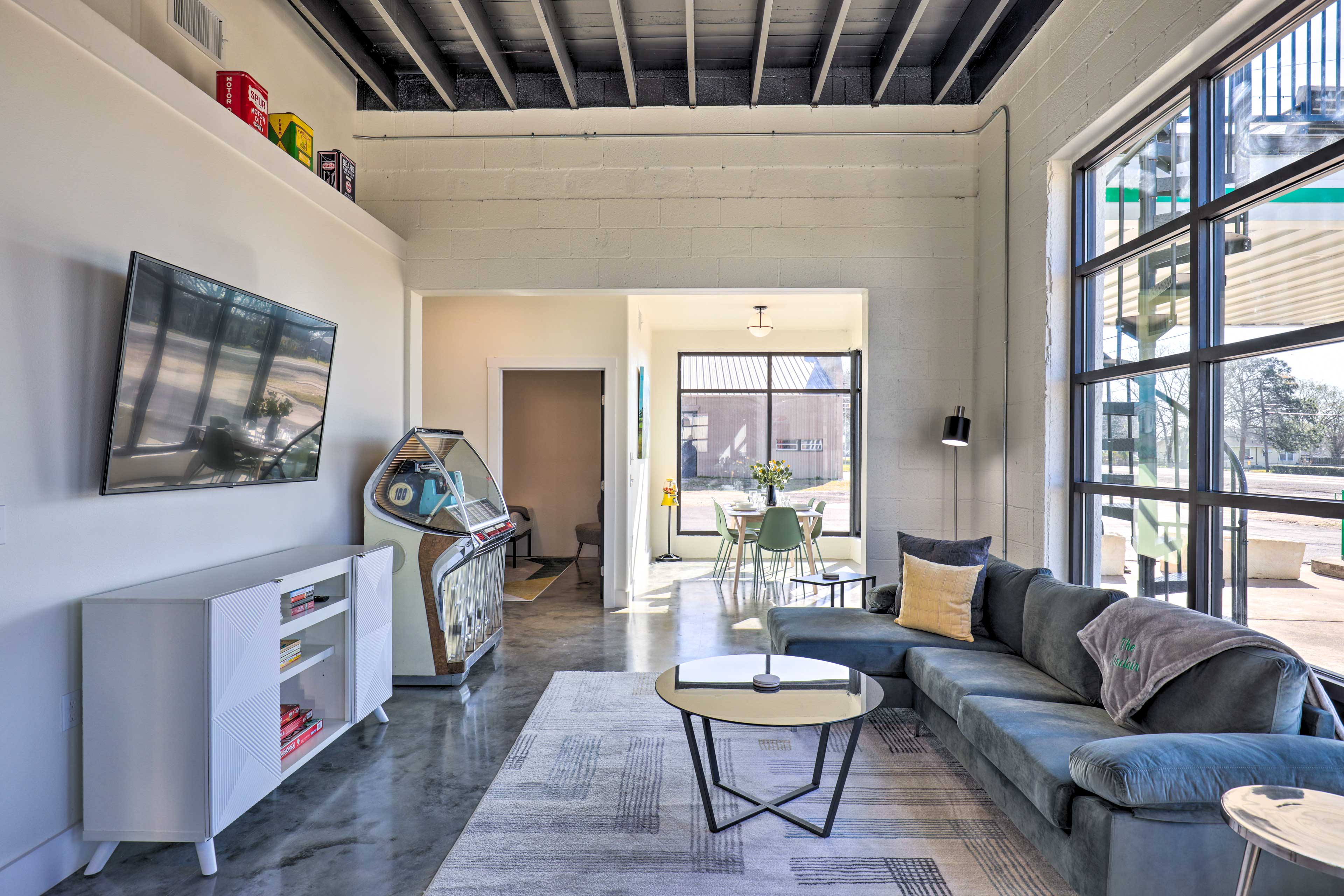 Unique Texas Home in Converted Gas Station! Schulenburg, TX Evolve