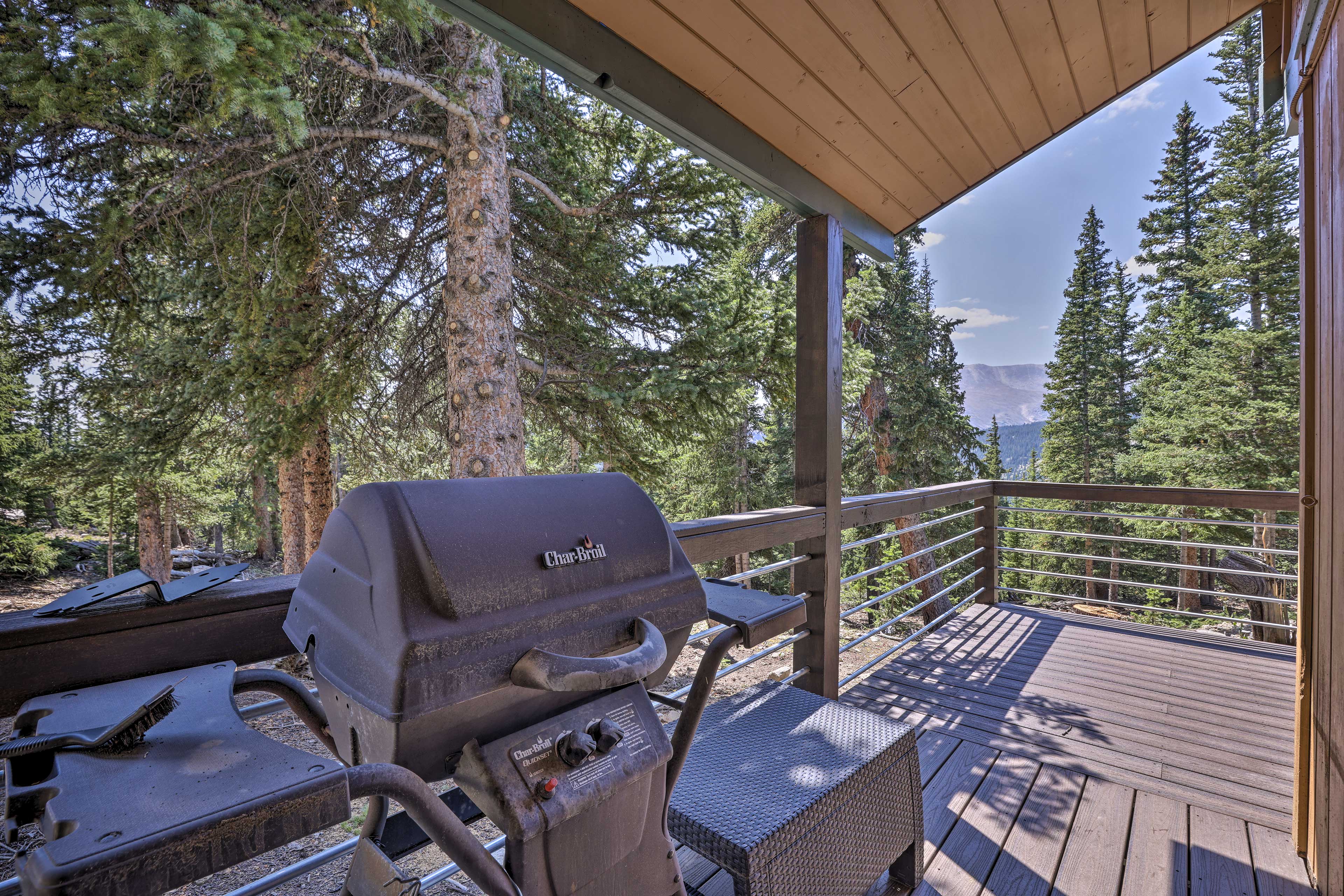 HighAltitude Fairplay Cabin w/ Deck + Views! Evolve