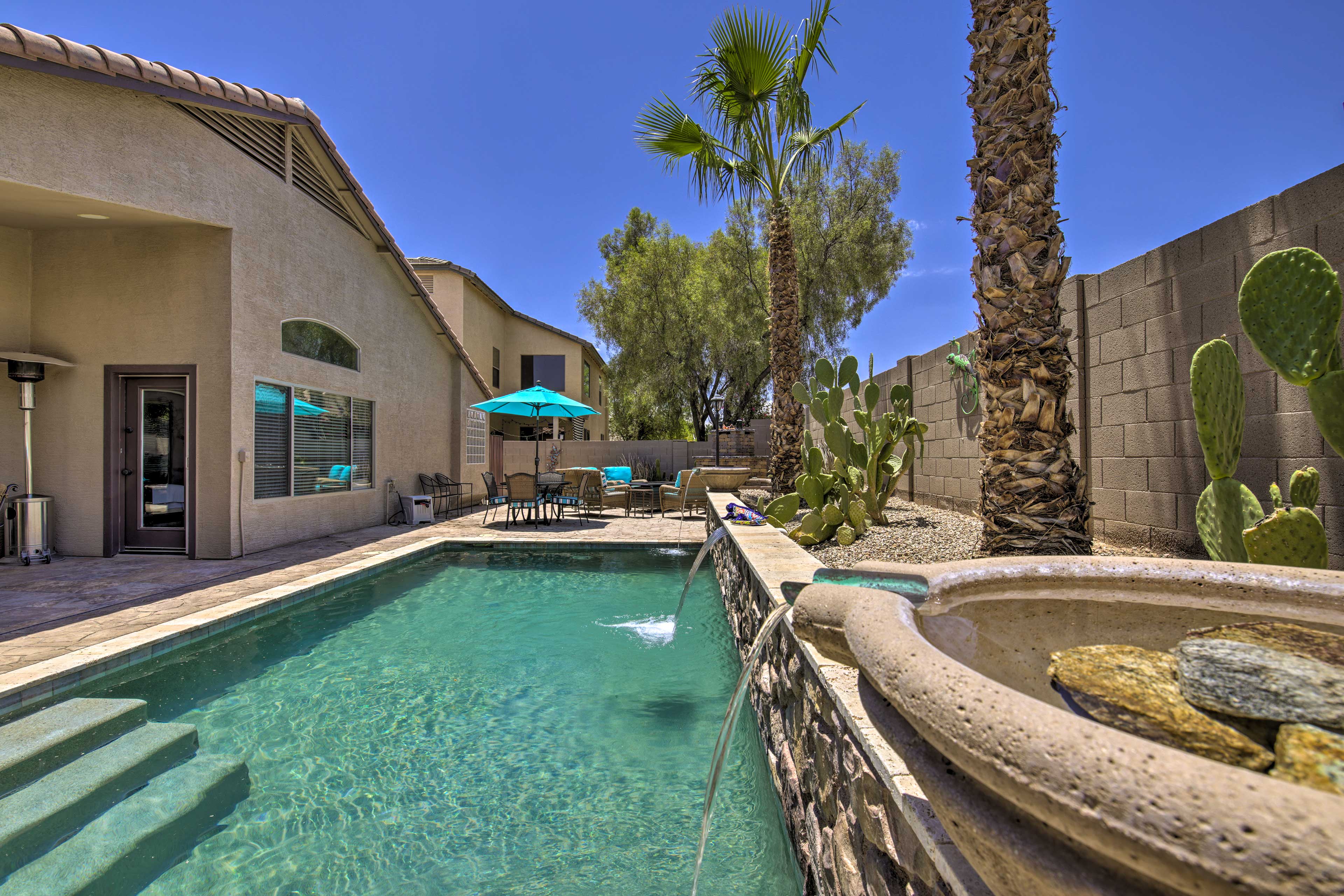 Chic Maricopa Getaway w/ Outdoor Oasis & Pool Evolve