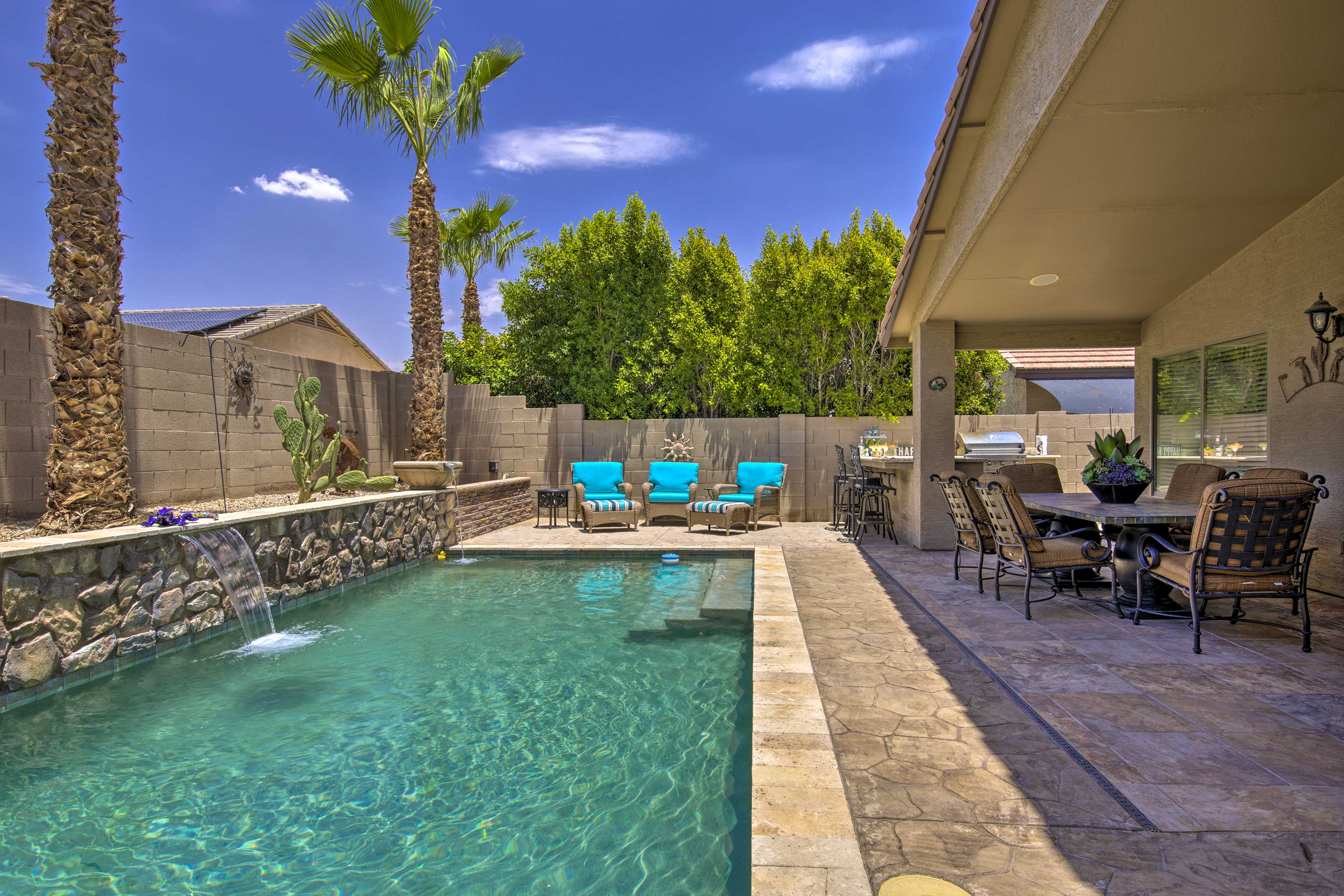 Chic Maricopa Getaway w/ Outdoor Oasis & Pool Evolve