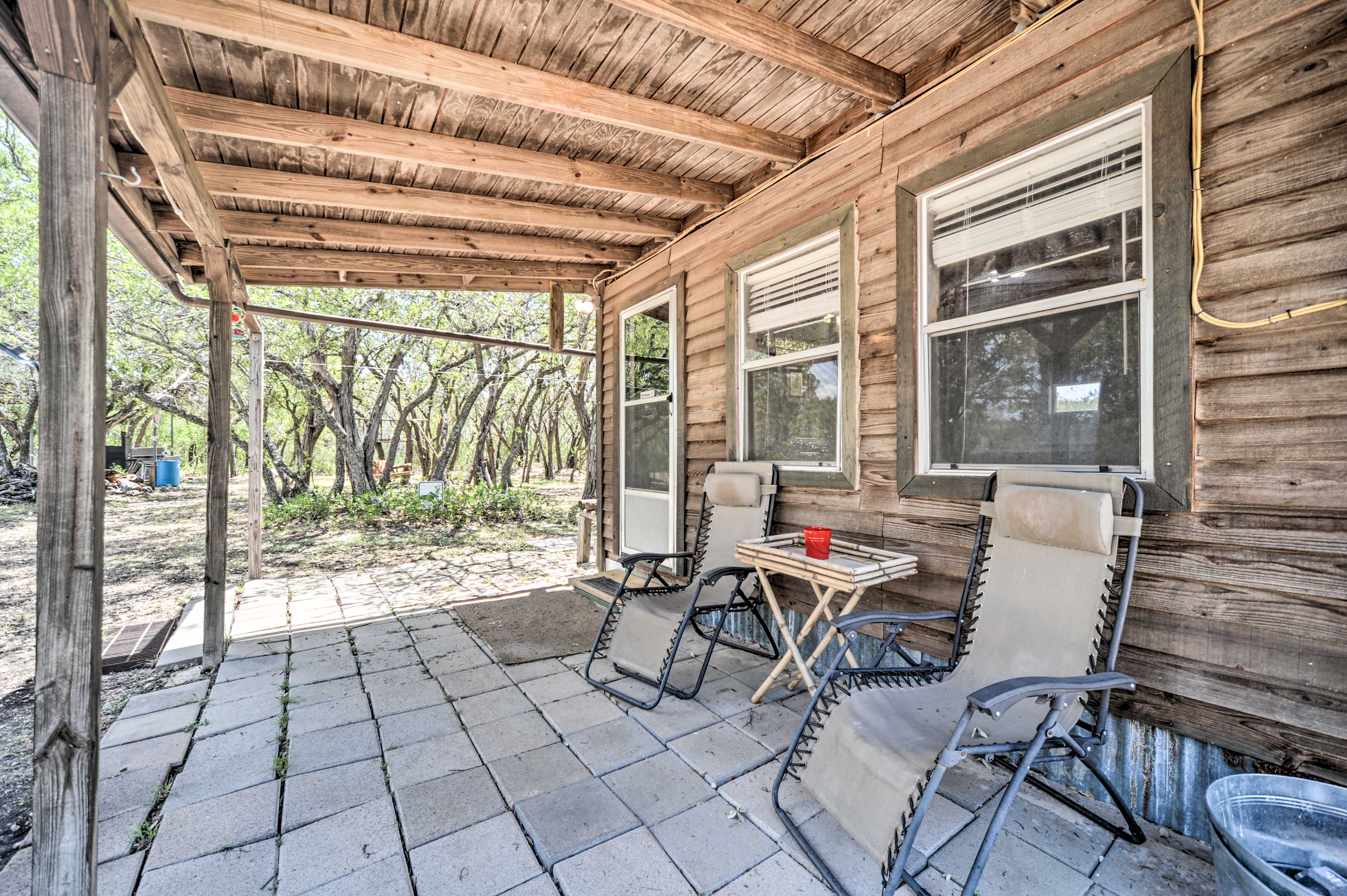 2 Rustic Cabins w/ Porches on Remote Ranch! Sabinal, TX Evolve