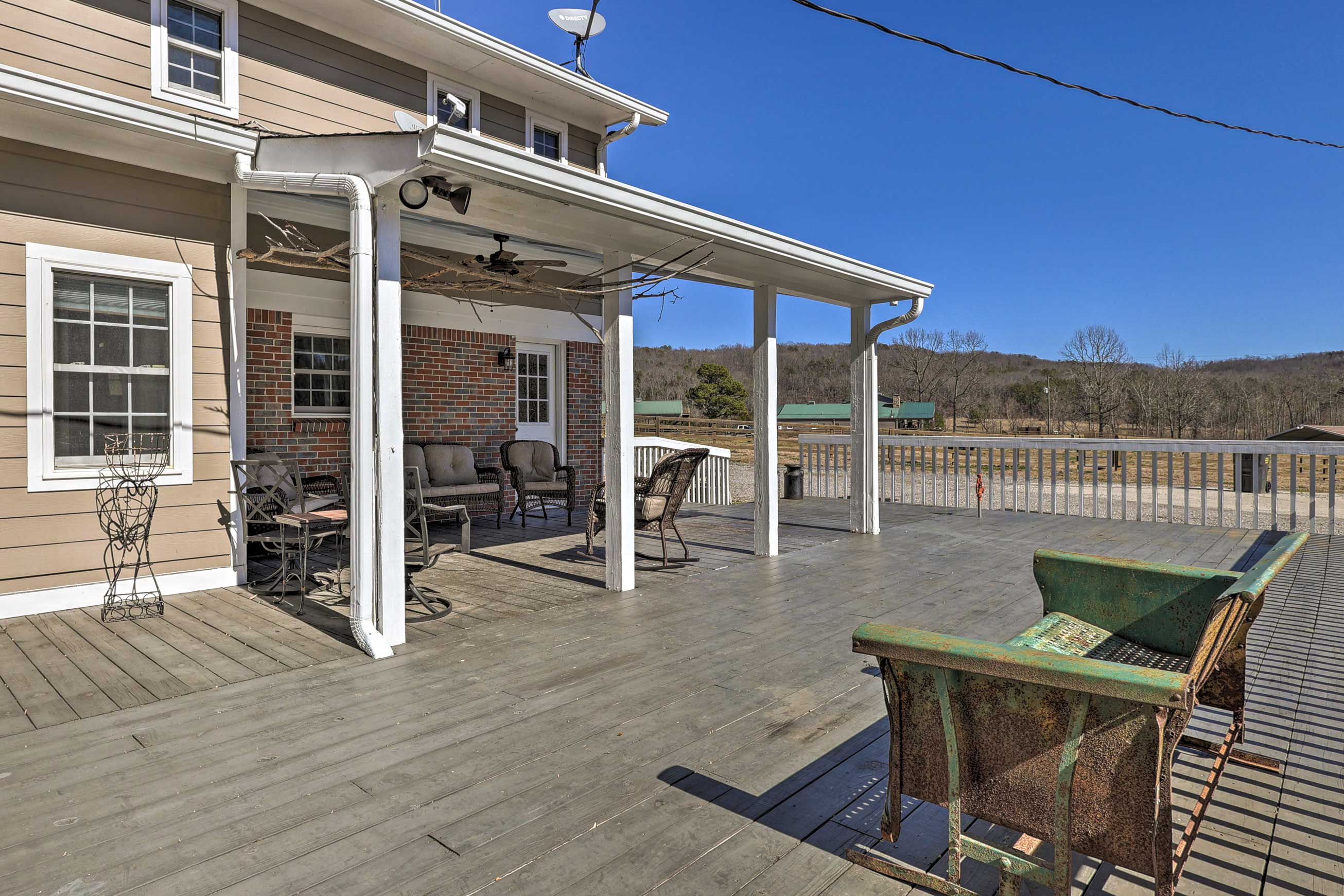 NEW! Secluded Getaway Home w/ Trails + Waterfall! Falkville, AL Evolve