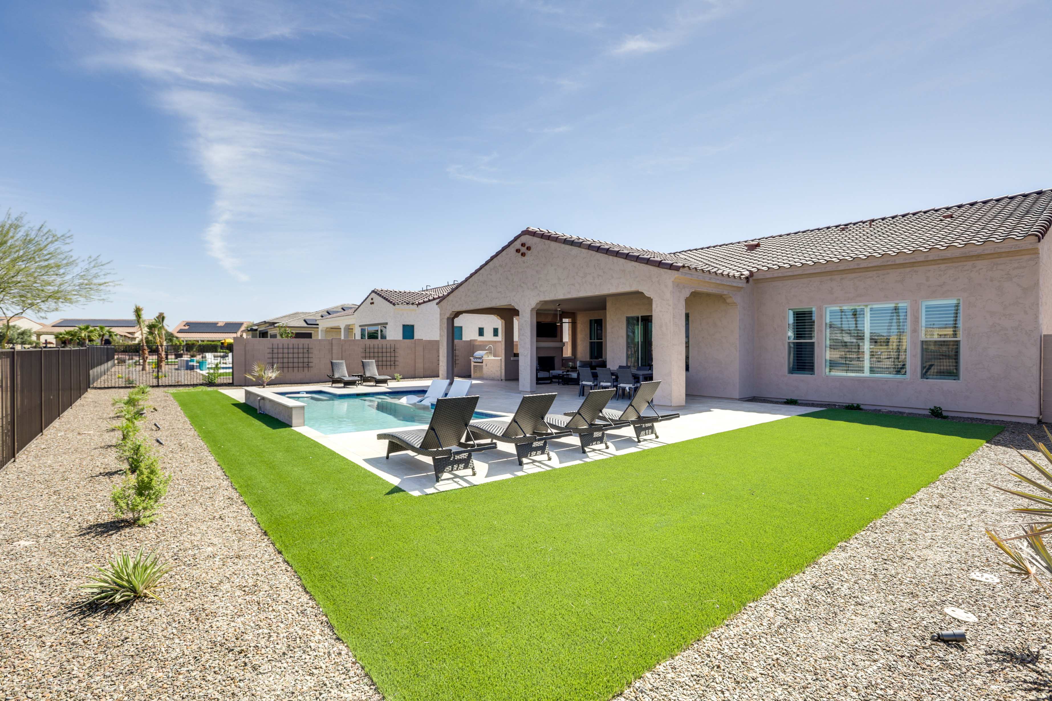 Goodyear Vacation Rental w/ Private Pool & Grill! Evolve