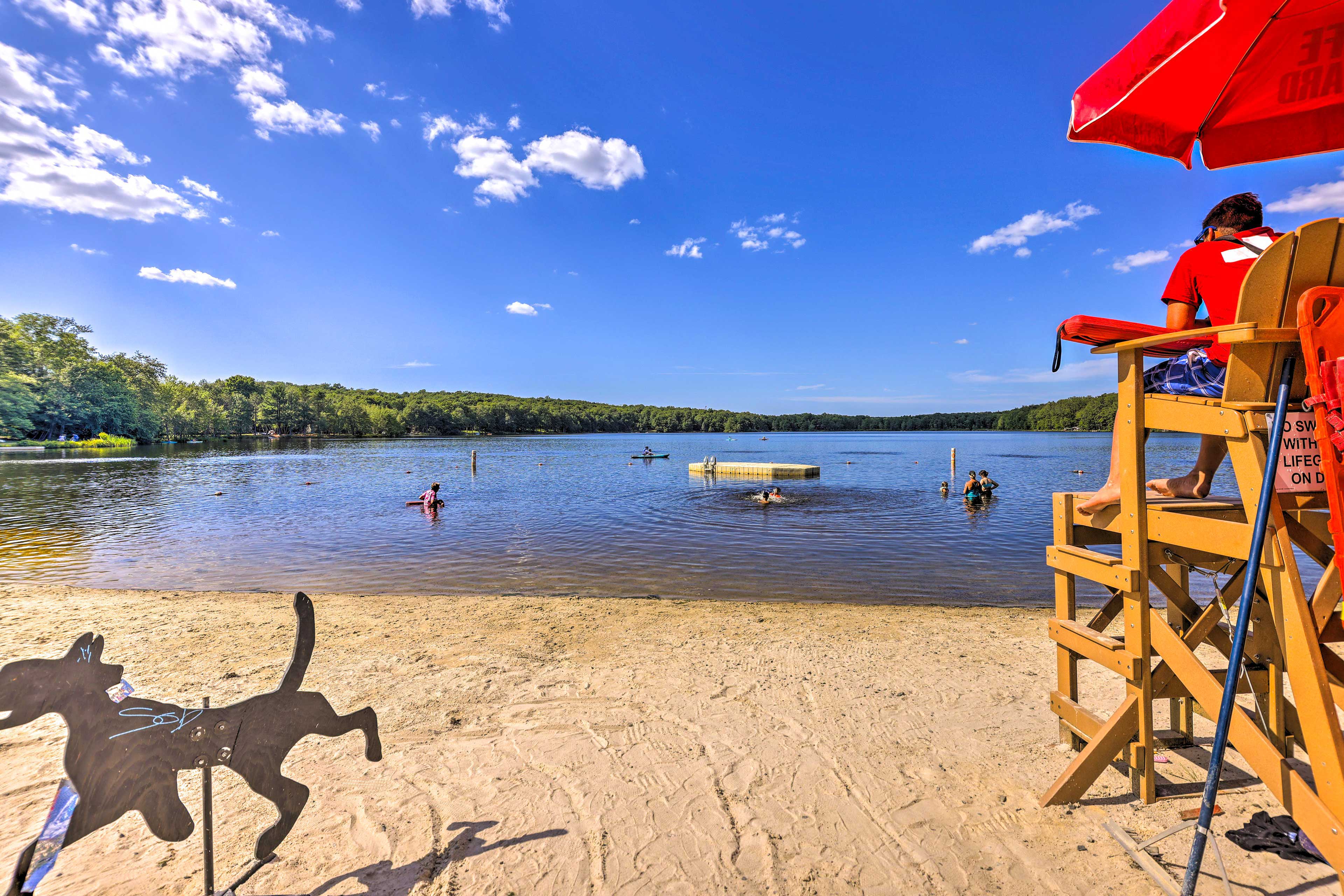 PetFriendly Gouldsboro Home at Big Bass Lake Evolve