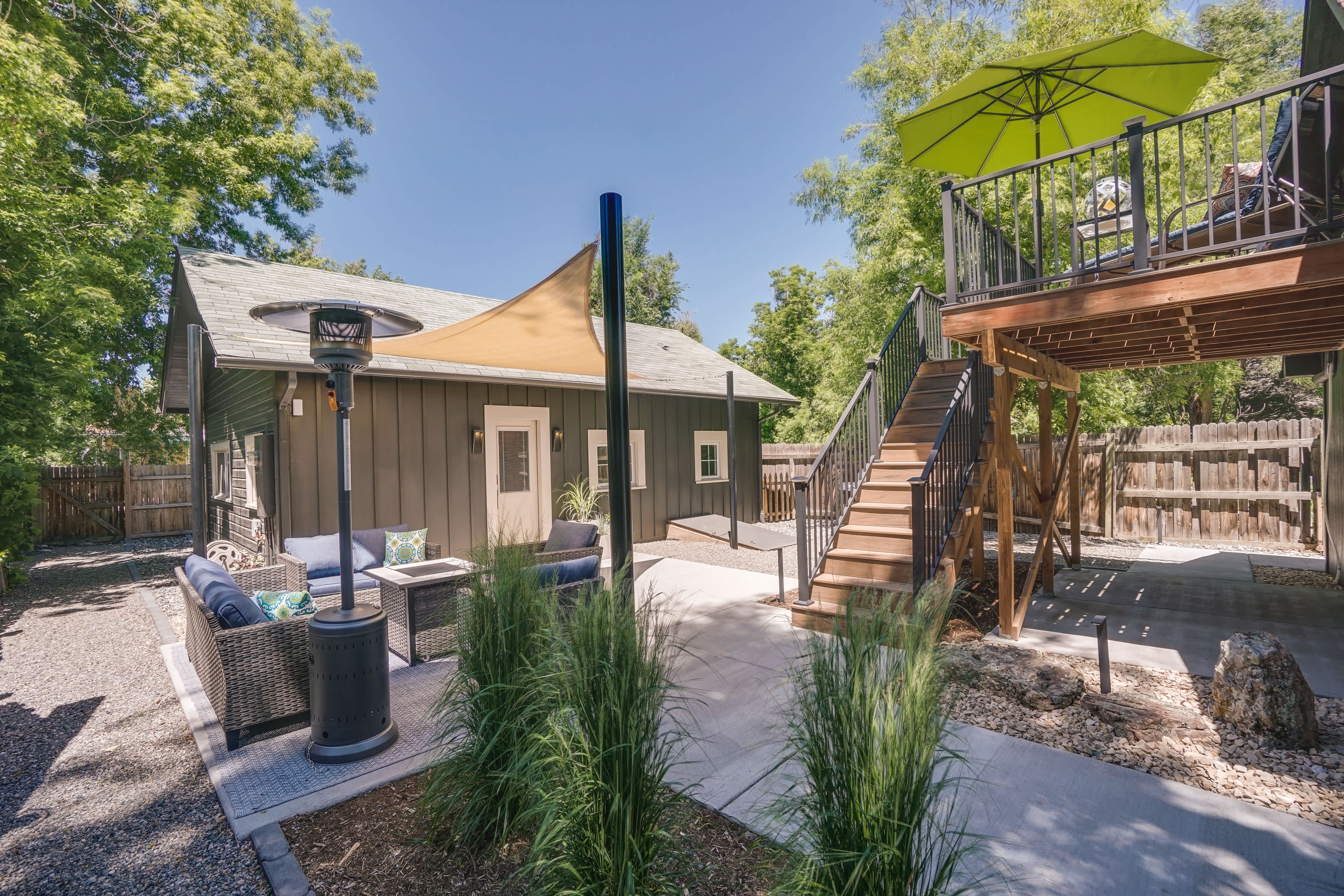 Old Town Carriage House w/ Private Patio Fort Collins, CO Evolve