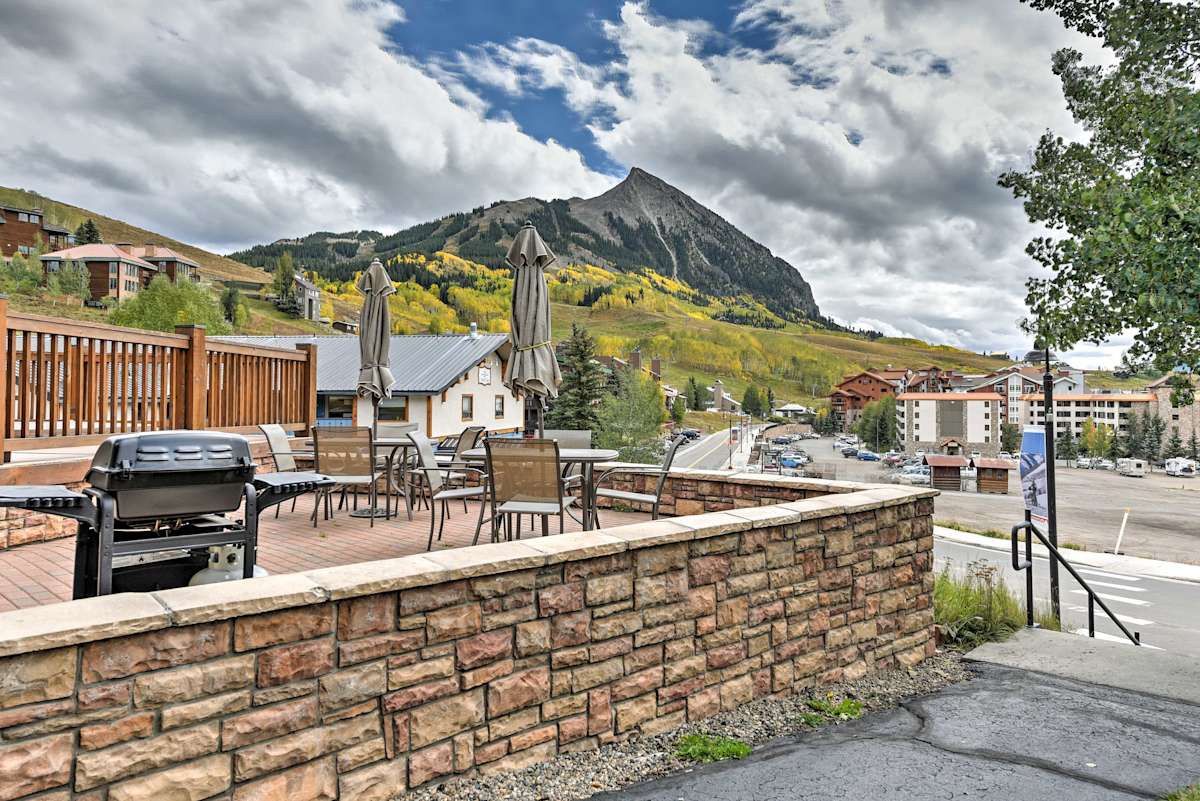 Cozy Mt. Crested Butte Condo Walk to Ski Base!