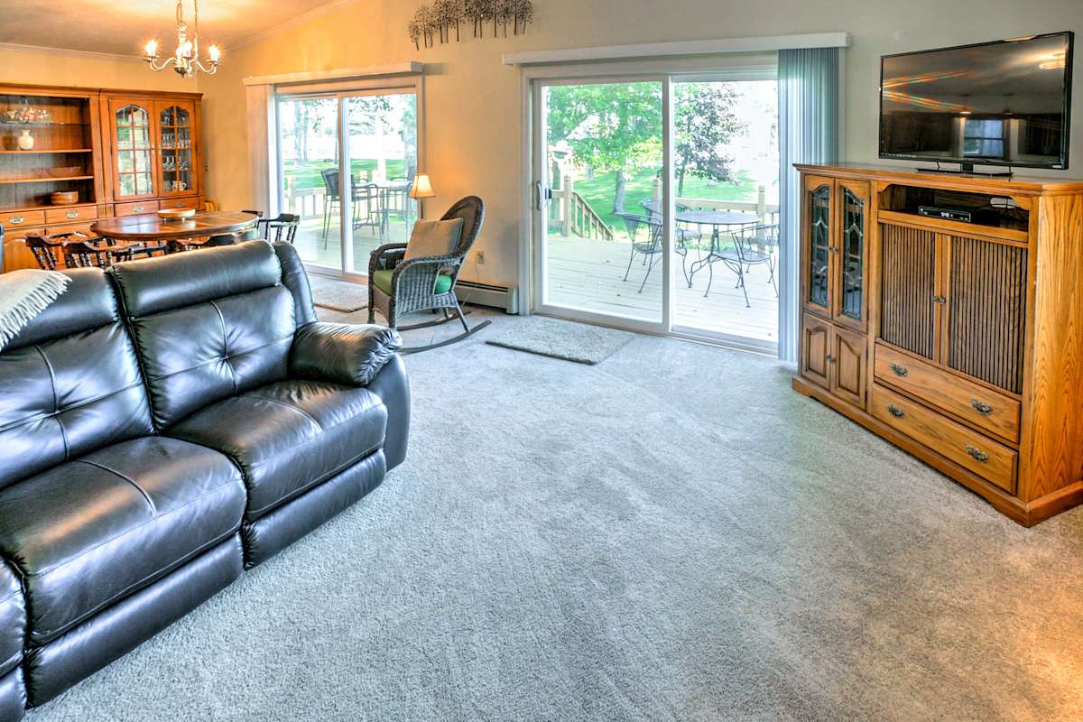 Lakefront Grayling House w/ Spacious Deck!