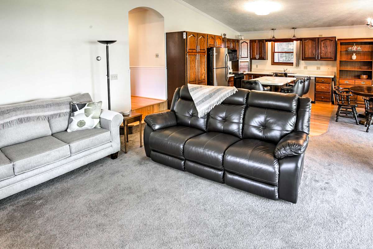 Lakefront Grayling House w/ Spacious Deck!