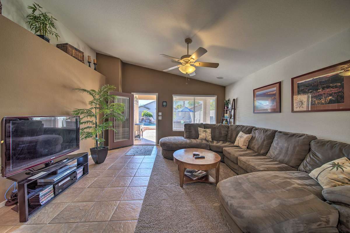 Radiant 'Peoria Paradise' House w/ Pool & Patio!