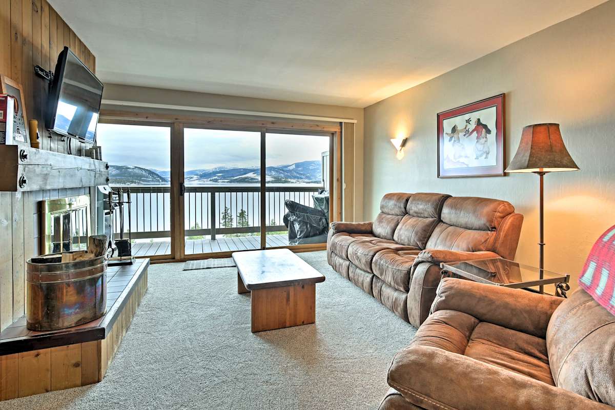 Scenic Dillon Condo w/Hot Tub & Mountain Views!