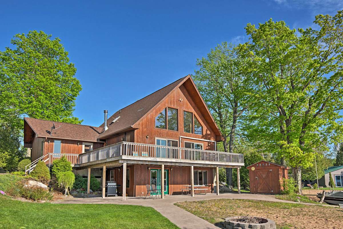 Harrisville House on Lake Bonaparte w/Deck & Dock!