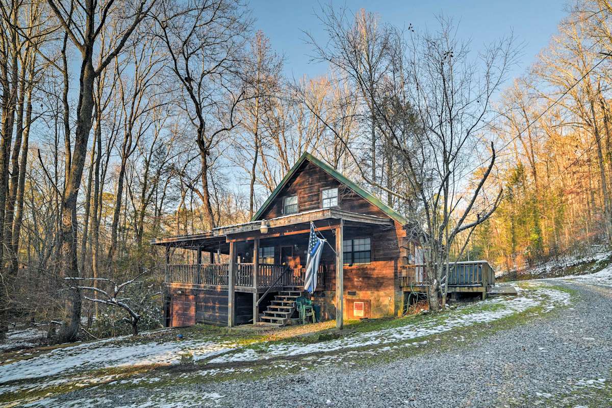 Pet Friendly Tellico Plains Cabin On 25 Acres