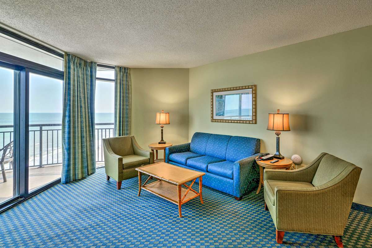 Myrtle Beach Resort Condo w/ Oceanfront Balcony