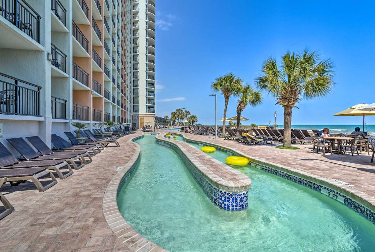 Myrtle Beach Resort Condo w/ Oceanfront Balcony