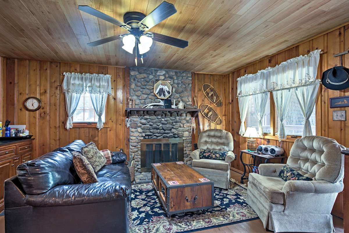 Rustic Riverfront Cabin 5 Miles To Ruidoso Downs