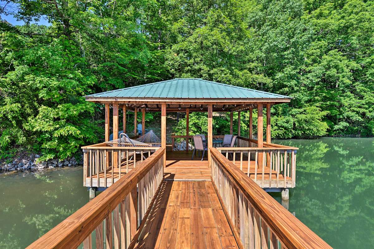 Waterfront Lake Norman Home W Dock Boat Ramp