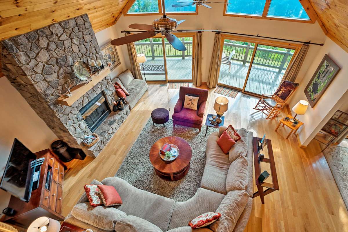 4 Acre Bryson City Mountain Home W Deck Grill