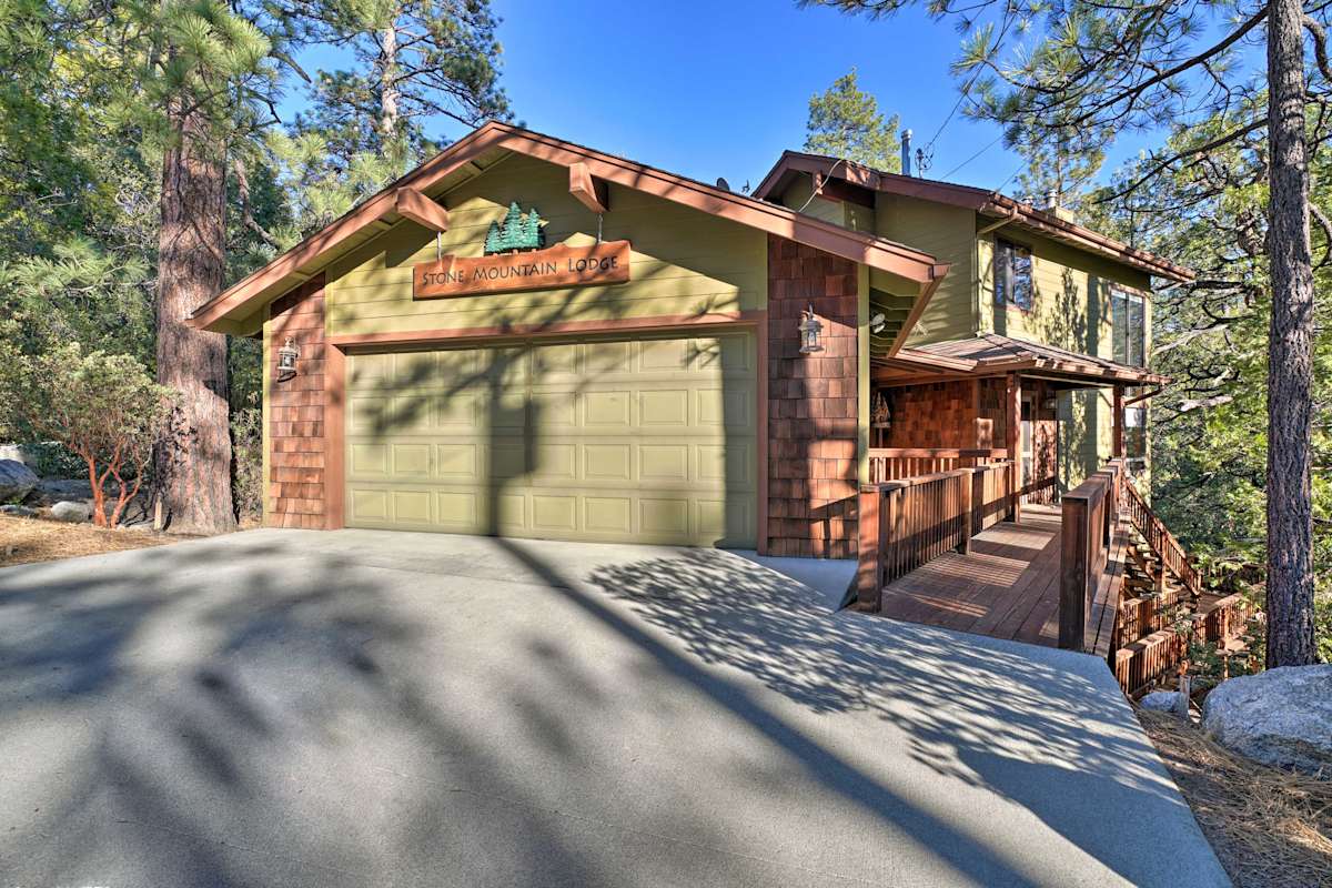 Cozy Idyllwild Cabin W Decks Steps From Hiking