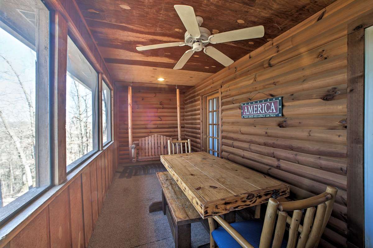 Log Cabin W Jacuzzi 1 Mi To Silver Dollar City
