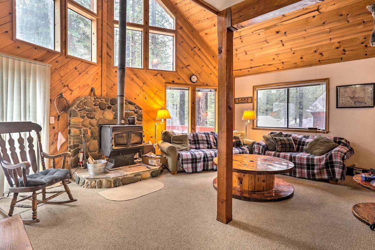 Truckee Cabin Near Donner Lake Ski Resorts