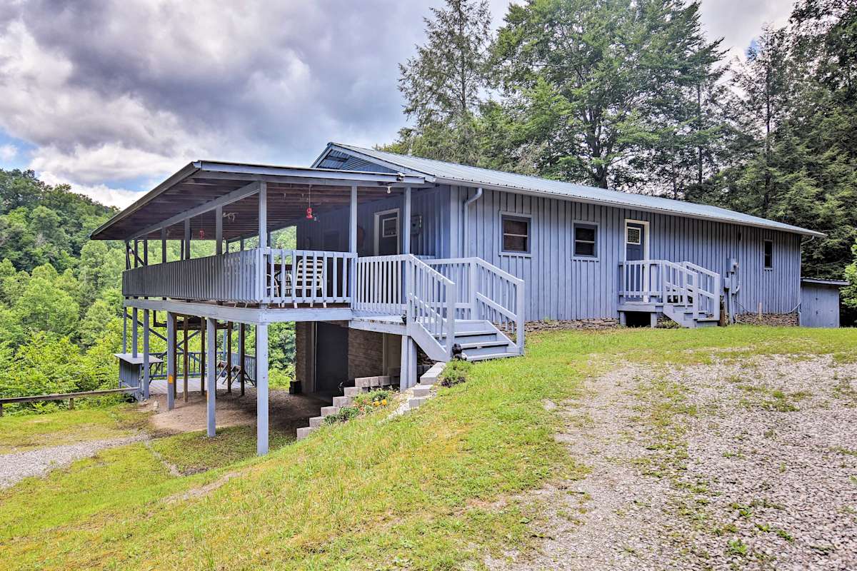 Private Pet Friendly Castlewood Cabin W Pond Views