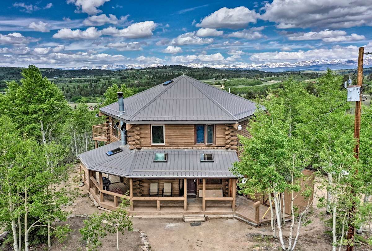 Pet Friendly Como Cabin W Mountain Views