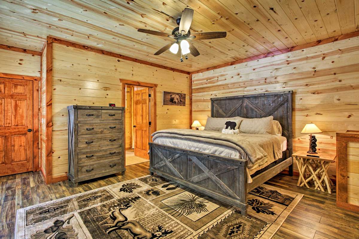 Smoky Mtn Cabin Experience Pool Arcade Theater