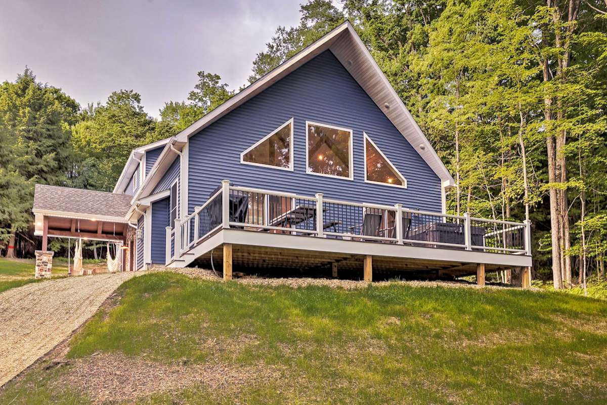 Benezette Cabin W Hot Tub Grill Mtn Views