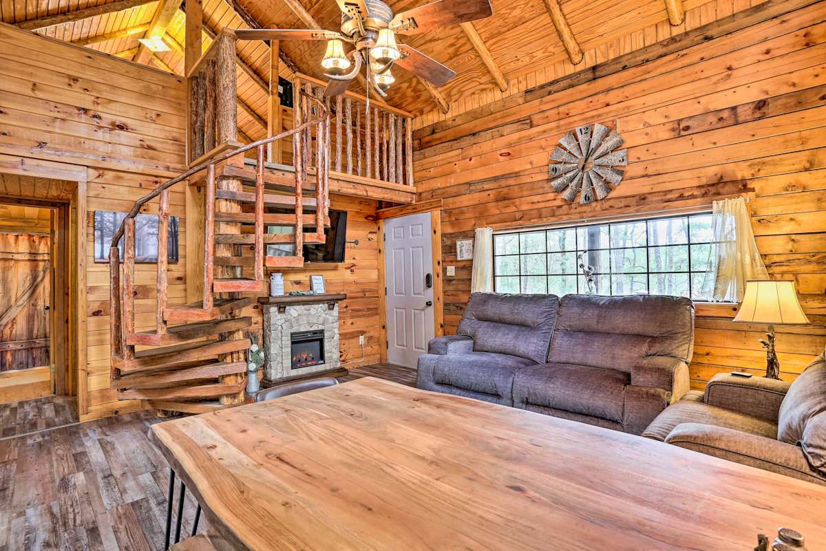 pet friendly log cabin rentals