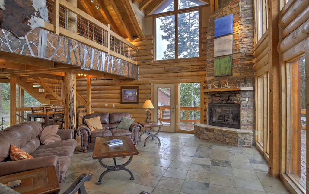 Rustic Breckenridge Cabin W Hot Tub Mtn Views