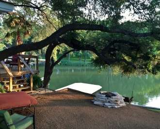 Burnet Lake Buchanan Area Texas United States