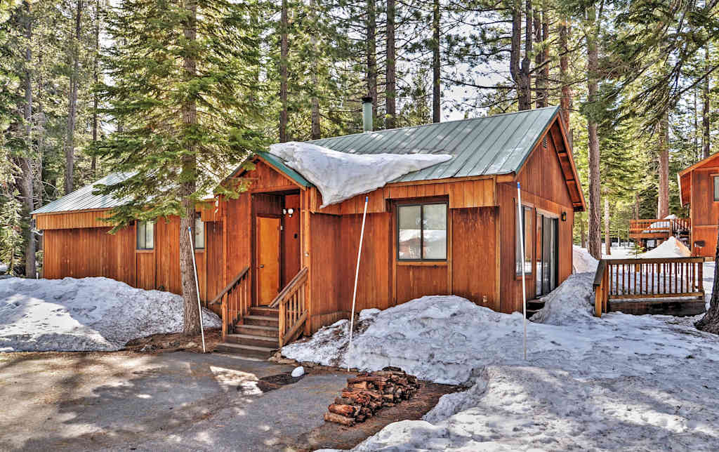 Rustic Truckee Cabin Tahoe Donner Mins To Lake
