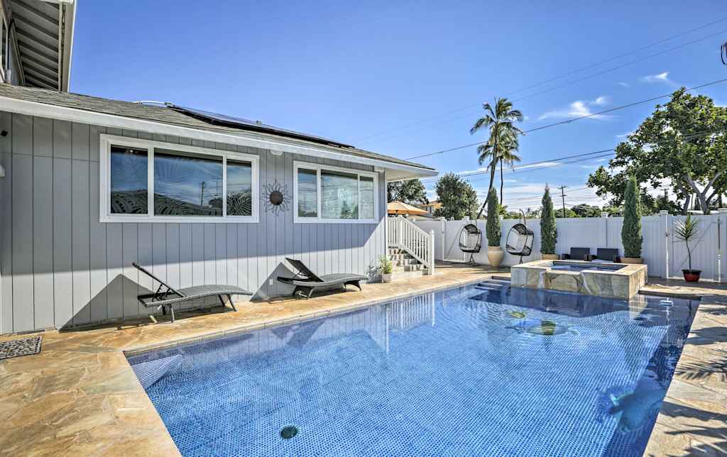 2br Ewa Beach Home W Pool Steps To Ocean