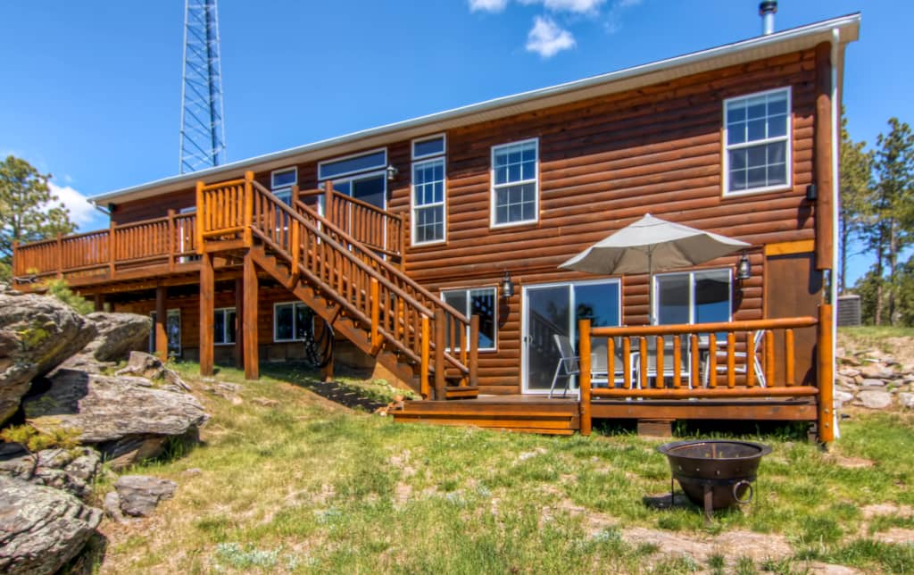 Spacious Black Hills Cabin W Deck Panoramic Views