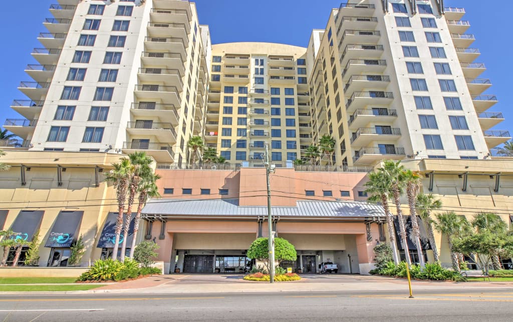 Alluring Panama City Beach Studio Condo W Balcony