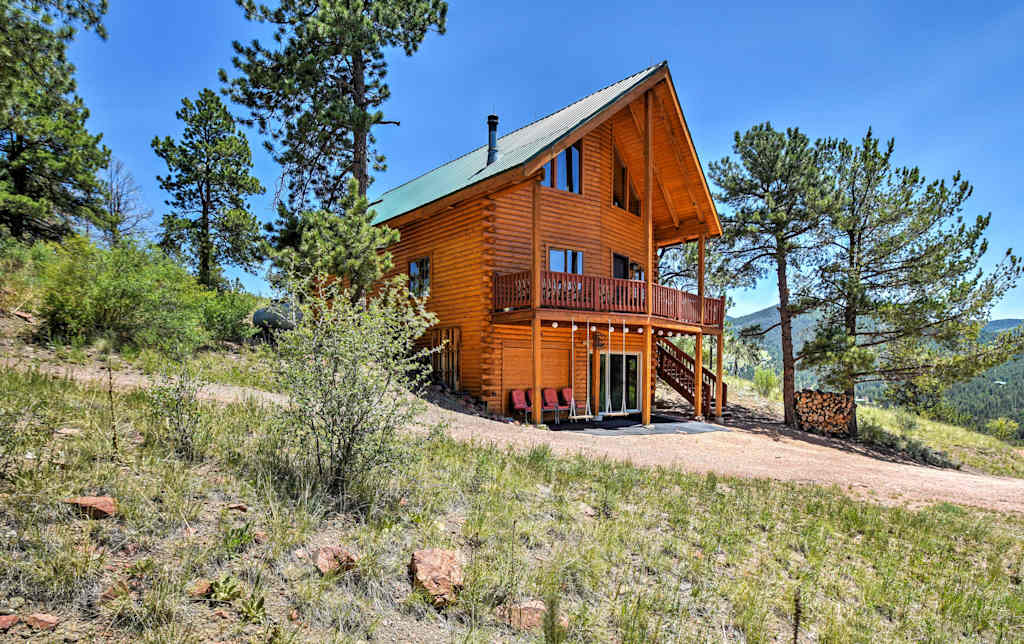 Cabin W Large Deck Sangre De Cristo Mtn Views