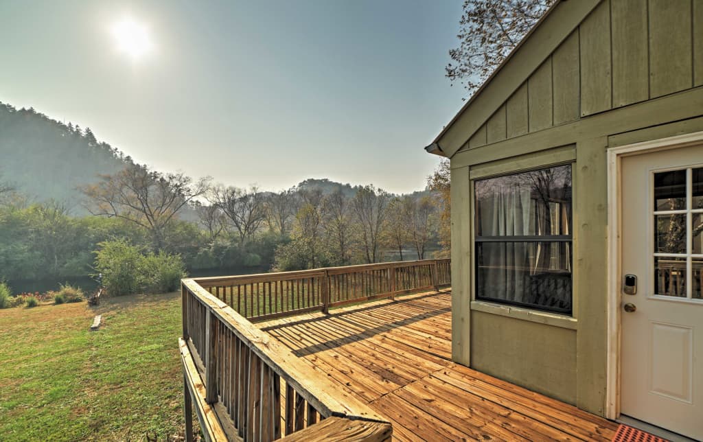 Rustic 2br Hiwassee River Cabin Near Fly Fishing