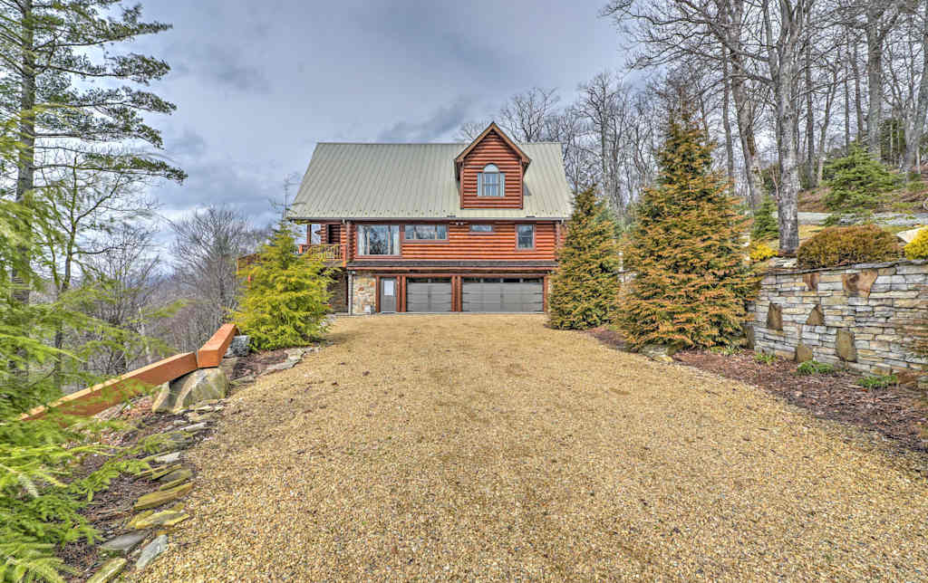 Boone Cabin W Balcony Views Evolve Vacation Rental