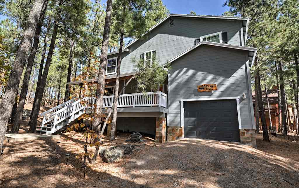 4br Munds Park Cabin W Deck Near Sedona Flagstaff