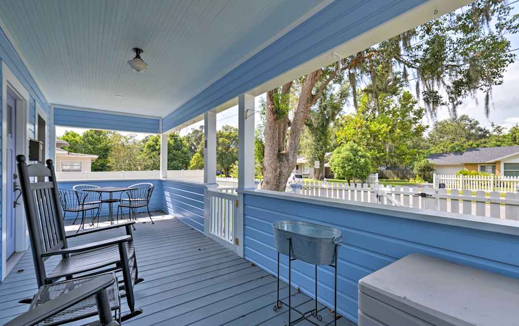 Charming Mount Dora Cottage W Front Porch Yard