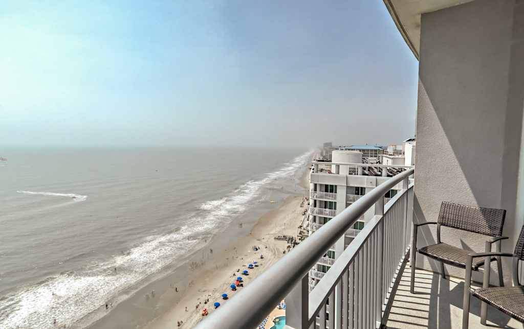 2br Oceanfront Myrtle Beach Penthouse Condo