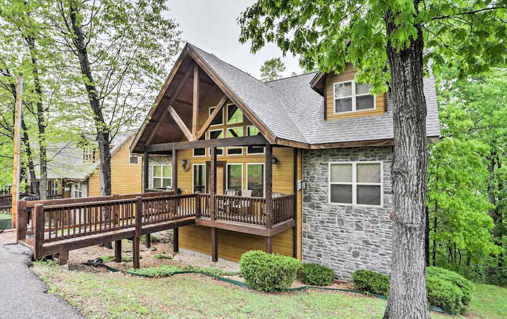 6br Branson Cabin Near All Attractions Evolve Vacation Rental