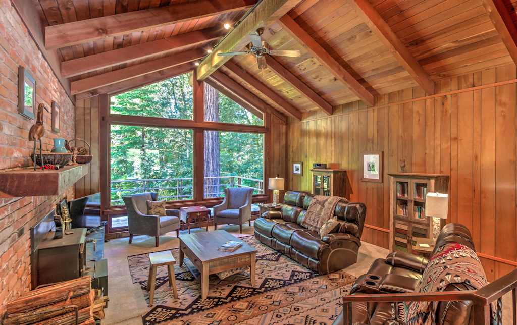 Serene Fort Bragg Home W Huge Decks Grounds
