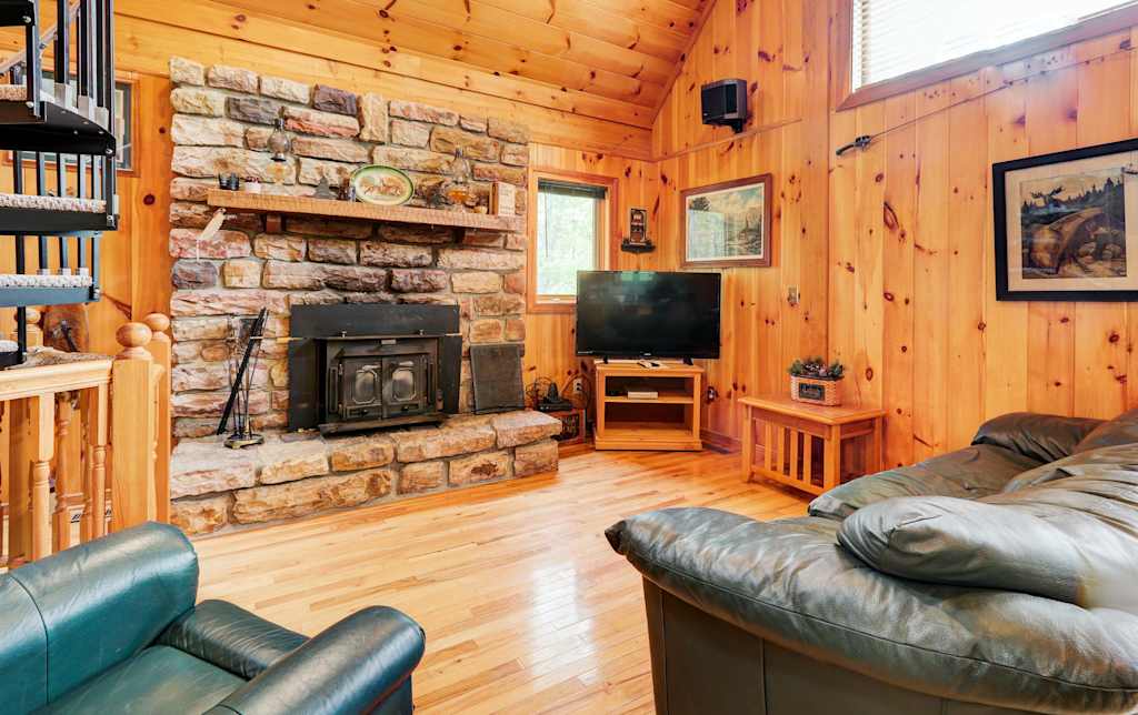 Secluded Hot Springs Cabin W Patio Forest Views