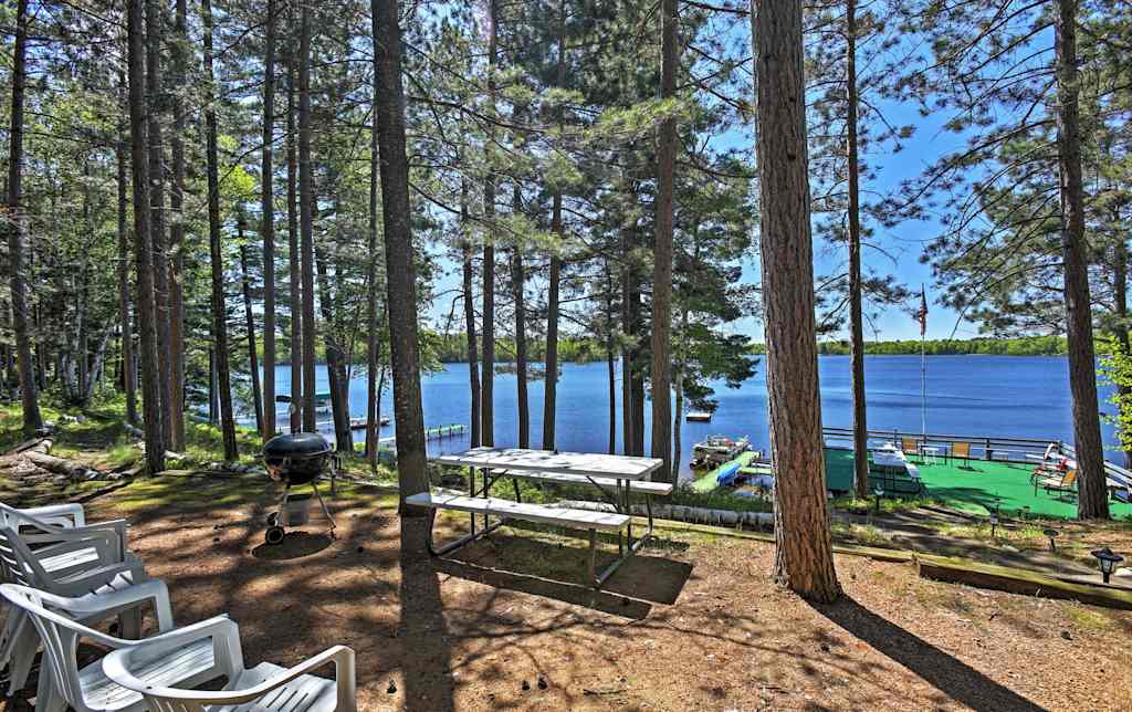 Boulder Junction Spruce Cottage W Lake Views