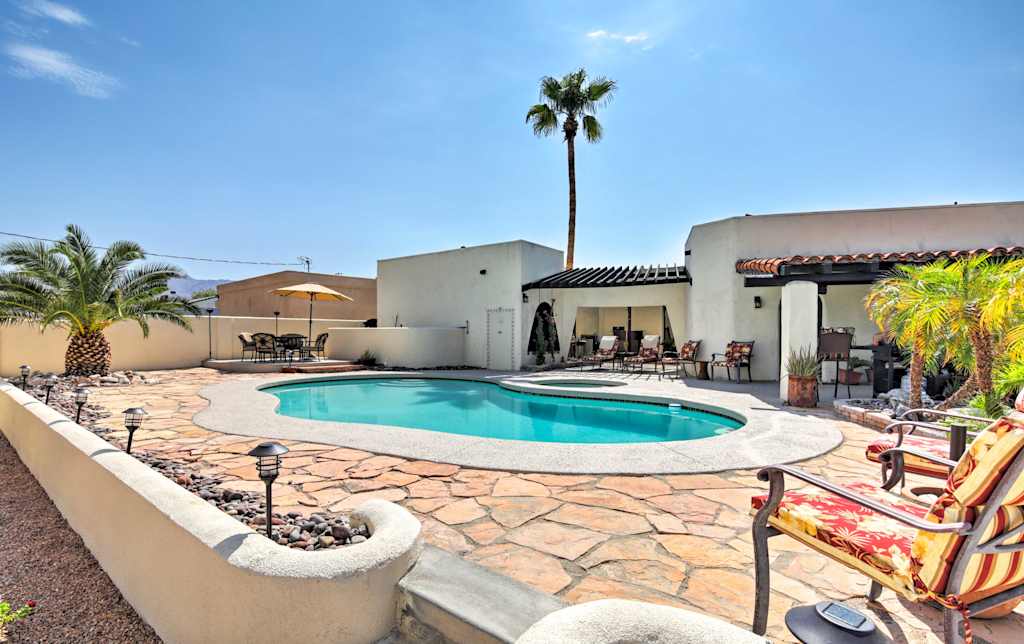 Lake Havasu City Cottage W Pool Spa Lake Views