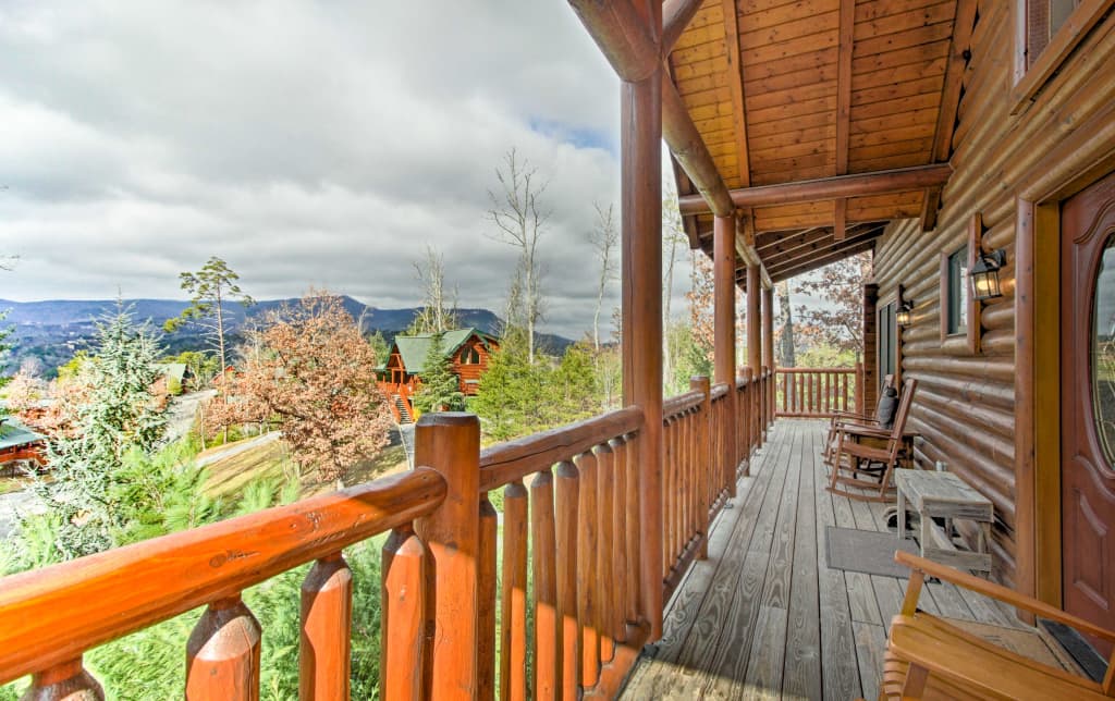 3br Cabin Mins From Great Smoky Mountains Parkway