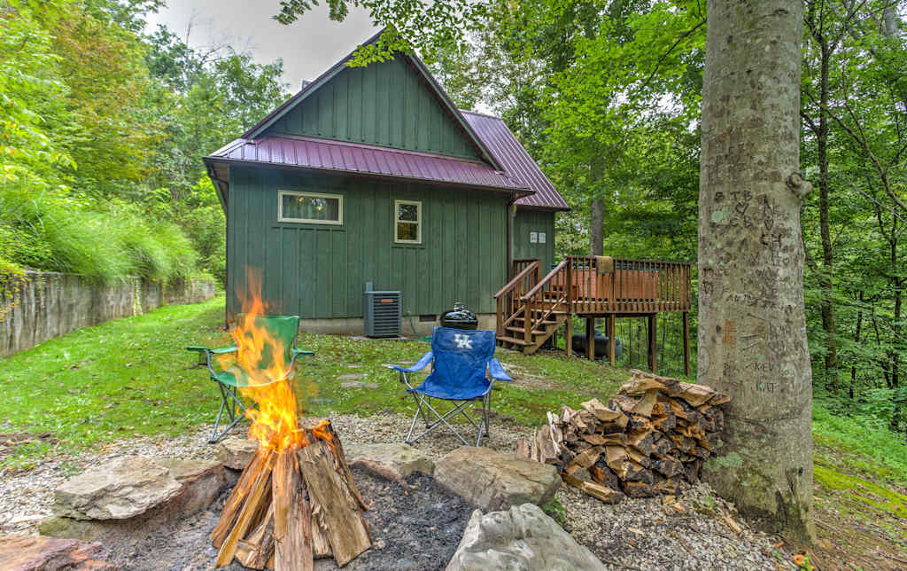 Snuggle Inn Romantic 2br Red River Gorge Cabin