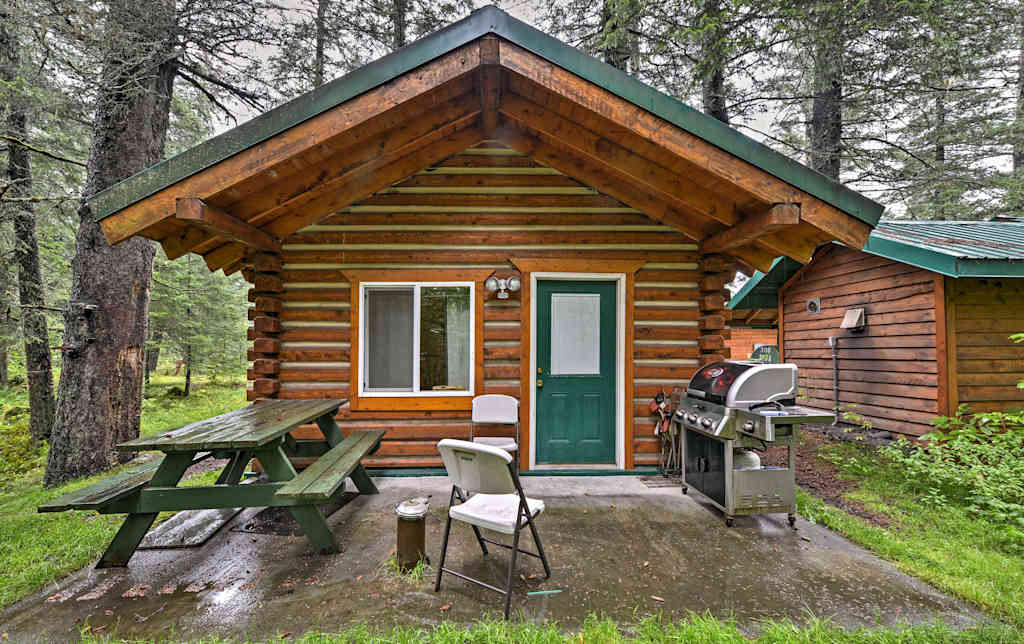Creekside Seward Cabin W Bbq Fire Pit On 3 Acres